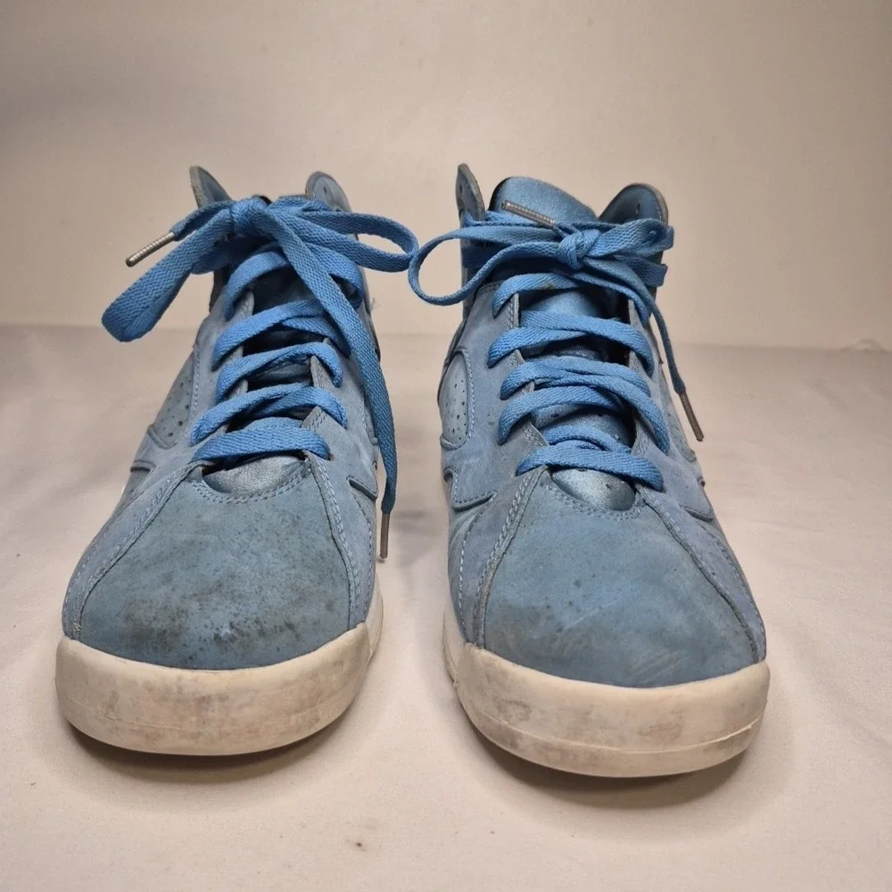 Nike‎ Air Jordan 7 Retro Pantone University Blue Sneakers Youth 7 Womens 8.5